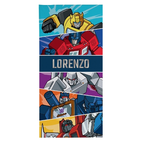 TRANSFORMERS Character Panel Beach Towel - Standard