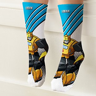 Transformers Stripes Socks