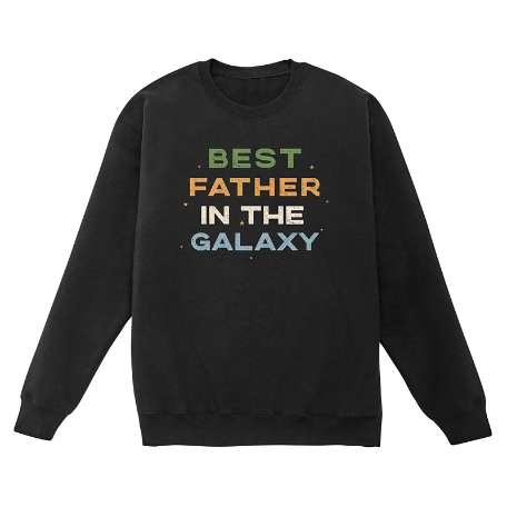 Best In The Galaxy Crew Sweatshirt - Black - L