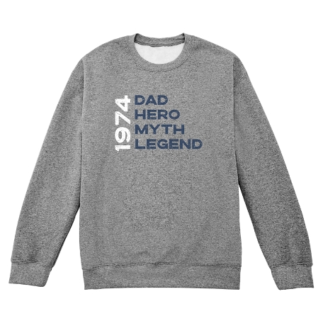 Year Established Legend Crew Sweatshirt - Gray - M