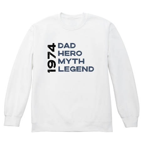 Year Established Legend Crew Sweatshirt - White - XL