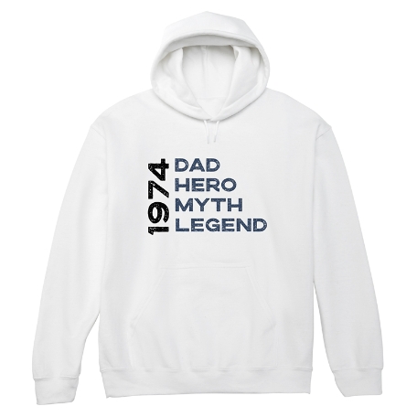 Year Established Legend Hooded Sweatshirt - White - 2XL