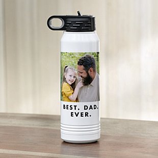 Best. Ever. Photo Stainless Steel Water Bottle