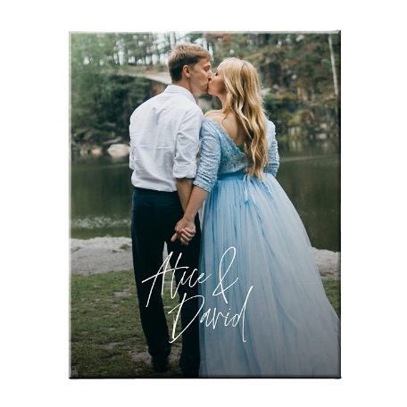 Better Together Photo Canvas - 16x20 Unframed