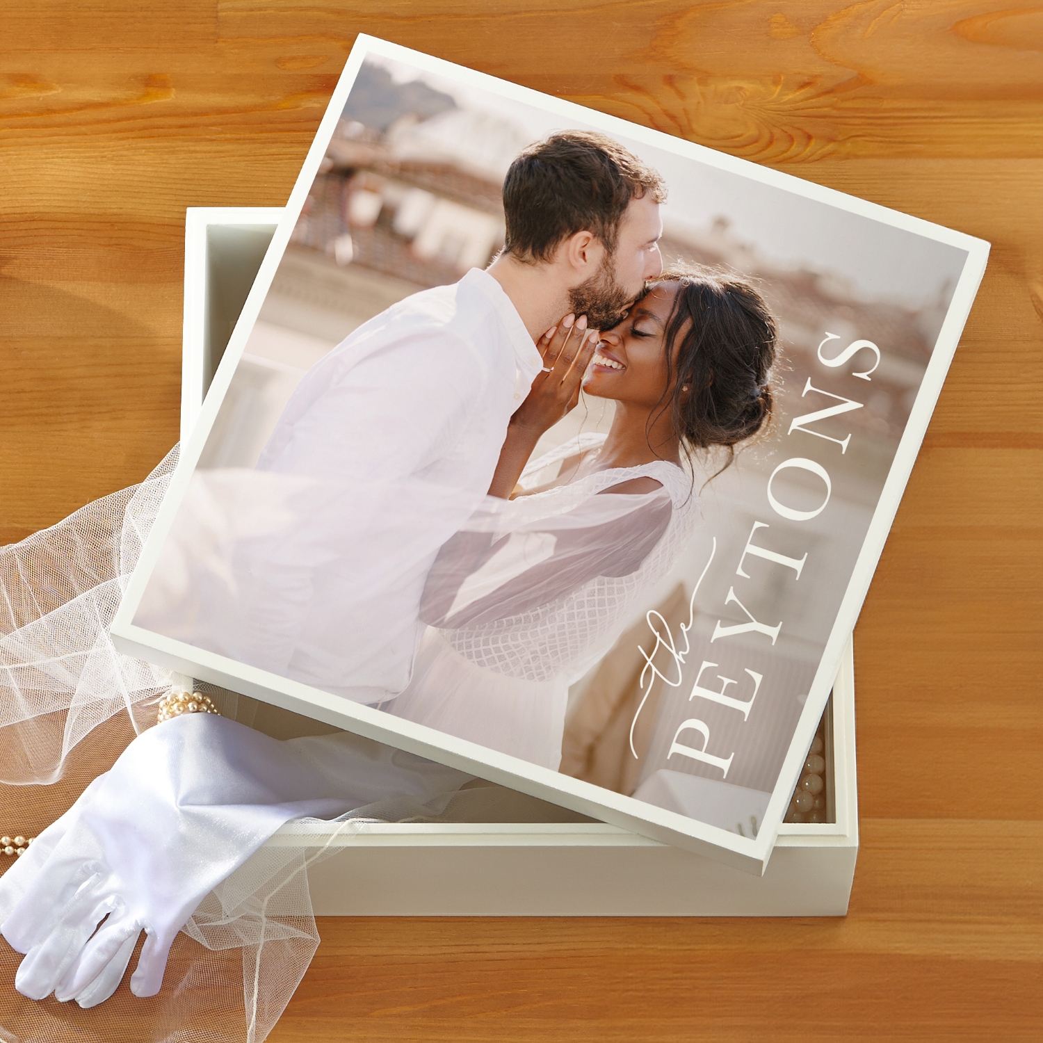 Blissful Love Photo Keepsake Box