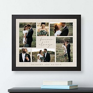 Forever and Always Photo Collage Canvas
