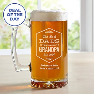Get Promoted Oversized Beer Mug