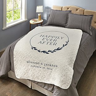 Happily Ever After Quilted Throw