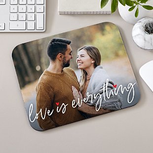 Love Is Everything Photo Mouse Pad