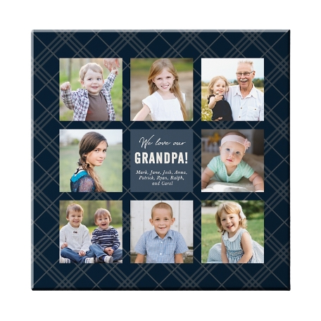 My Favorite Faces Photo Canvas - 11X11
