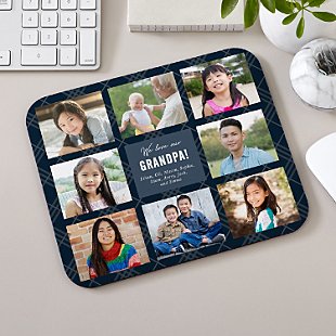My Favorite Faces Photo Mouse Pad