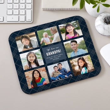 My Favorite Faces Photo Mouse Pad