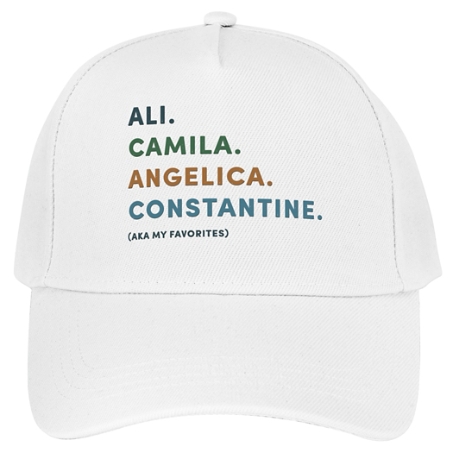 My Favorites Hat - White