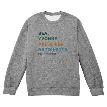 My Favorites Crew Sweatshirt - 2XL - Gray