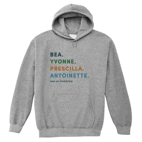 My Favorites Hooded Sweatshirt - 2XL - Gray
