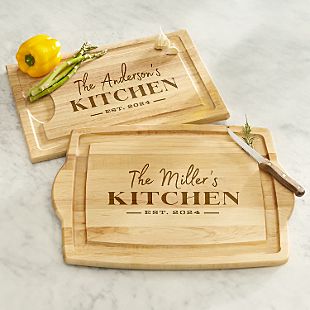 Family Name Kitchen Cutting Board