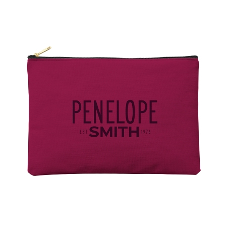 Favorite Things Zipper Pouch - Large - Pink