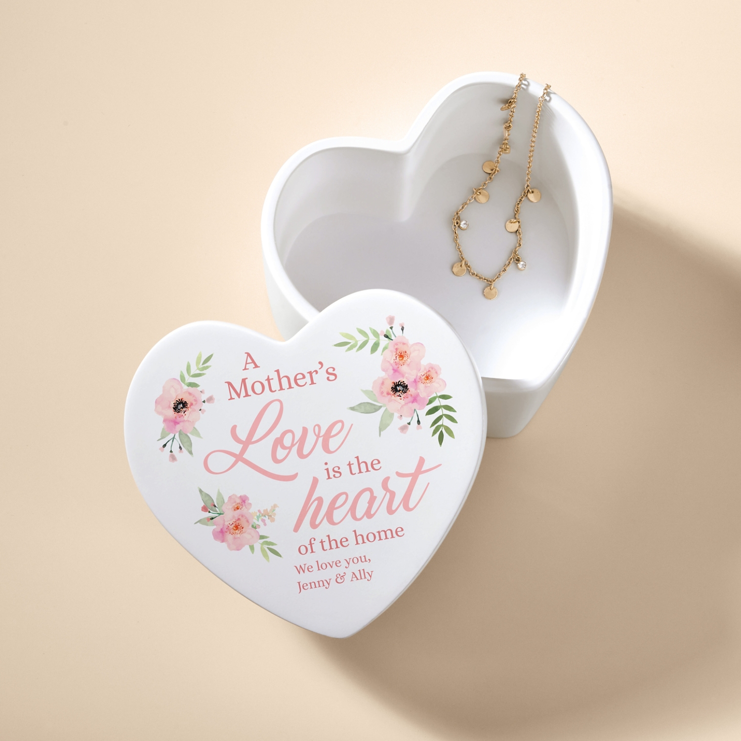 Her Love Heart Keepsake Box