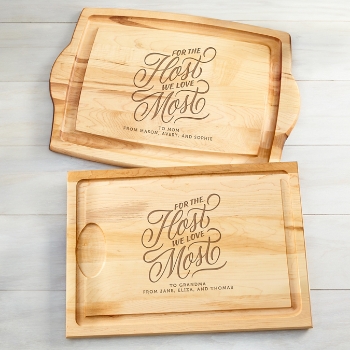 Host We Love Most Cutting Board