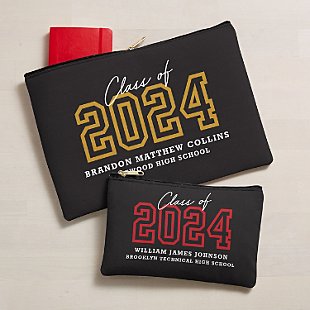 Loud and Proud Graduation Year  Zipper Pouch