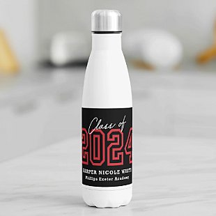 Loud and Proud Graduation Year 17oz. Stainless Steel Water Bottle