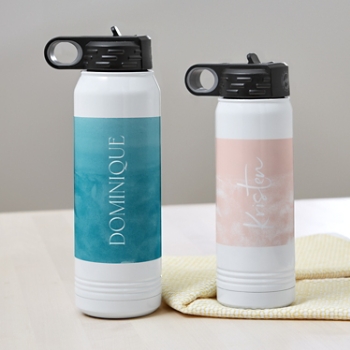 Ocean Vibes Water Bottle