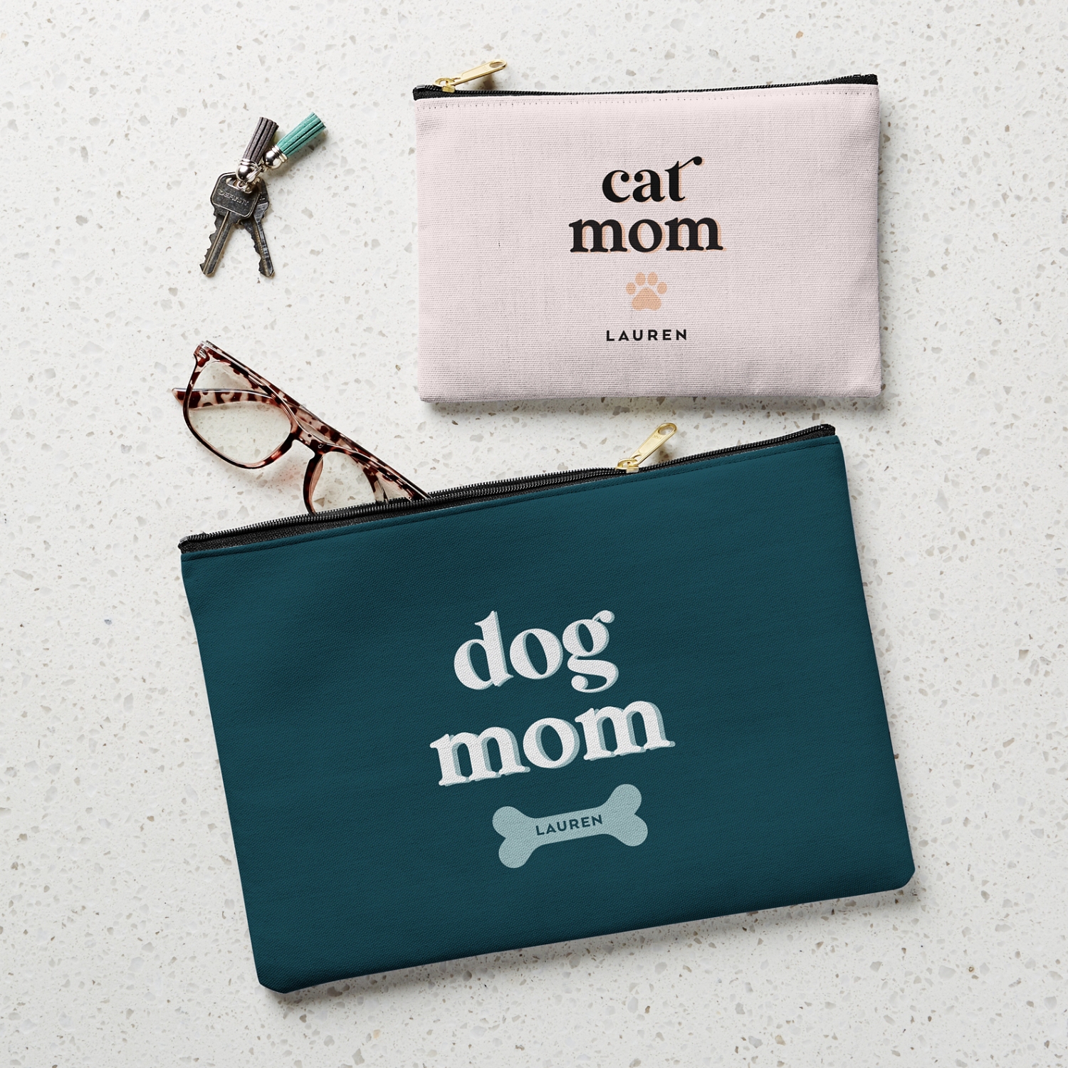 Pet Mom Zipper Pouch