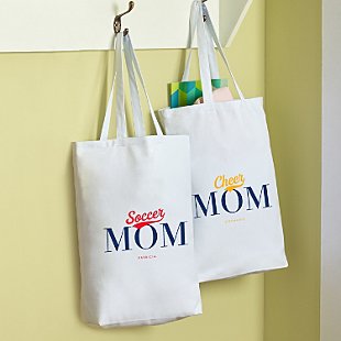 Sports Mom Tote Bag