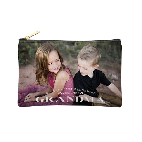 Greatest Blessings Photo Zipper Pouch - S