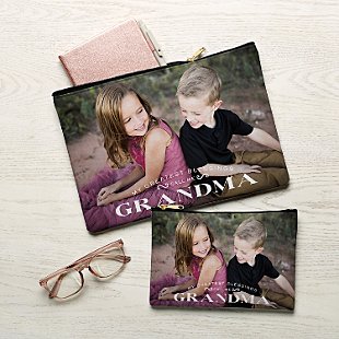 Greatest Blessings Photo Zipper Pouch