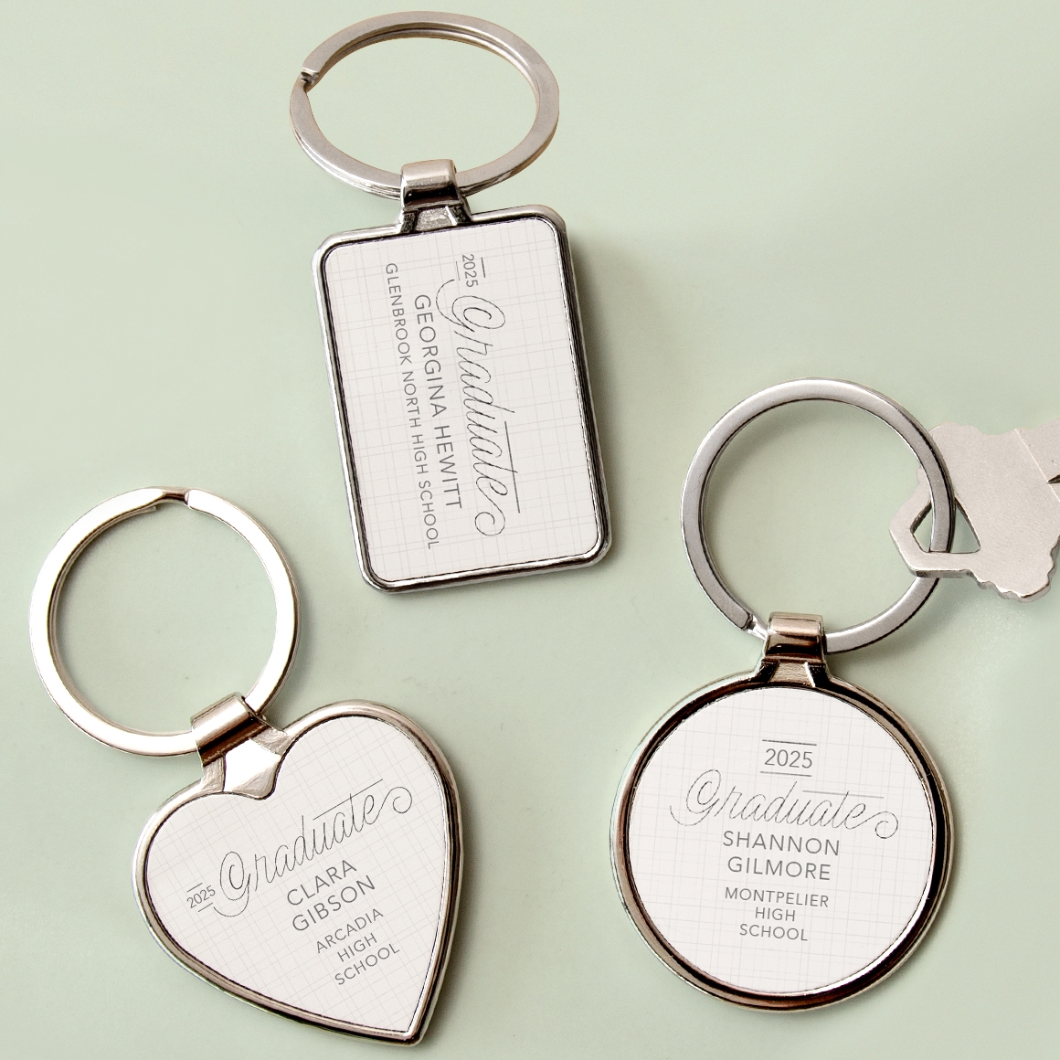 Written With Love Graduation Key Chain