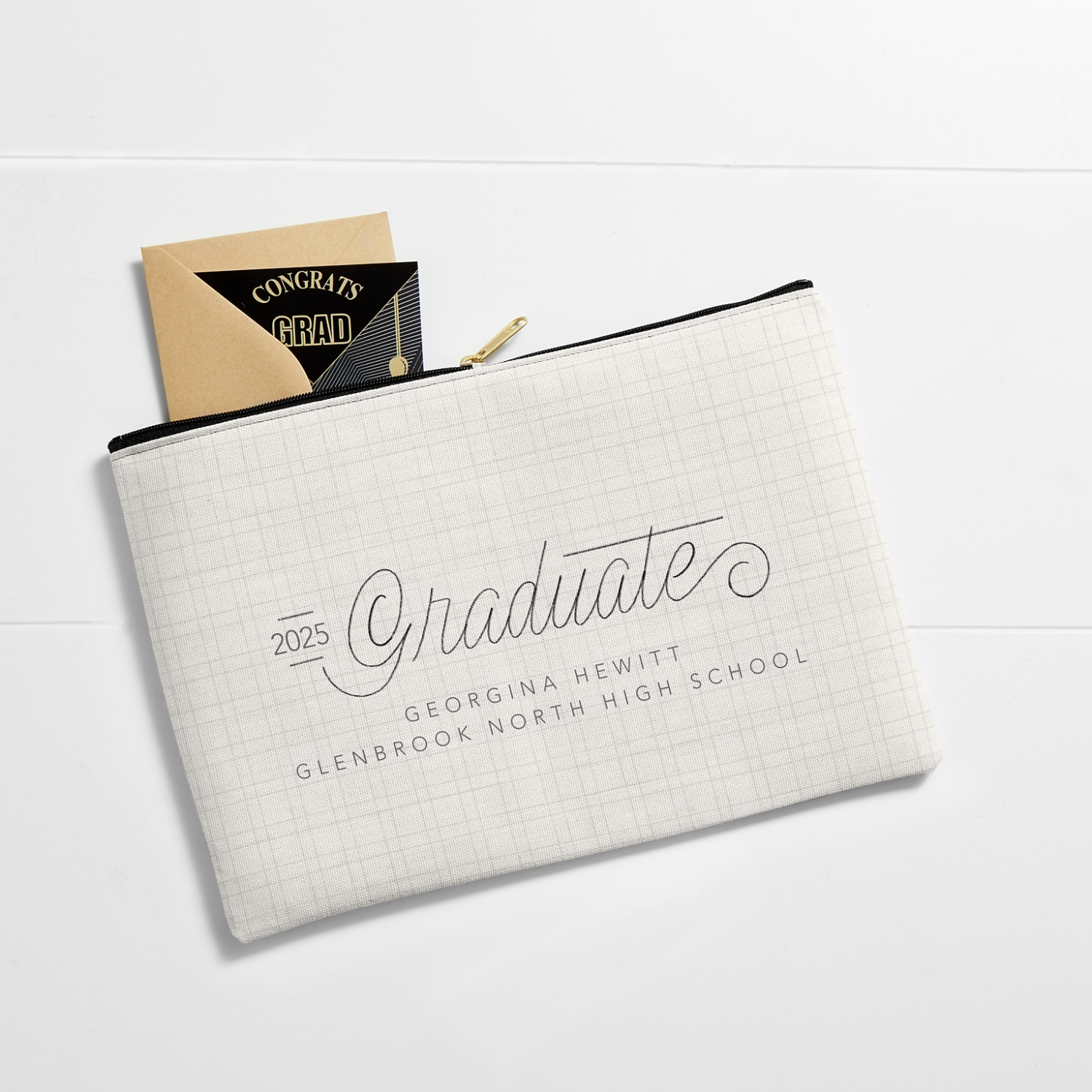 Written With Love Graduation Zip Pouch at Gifts.com