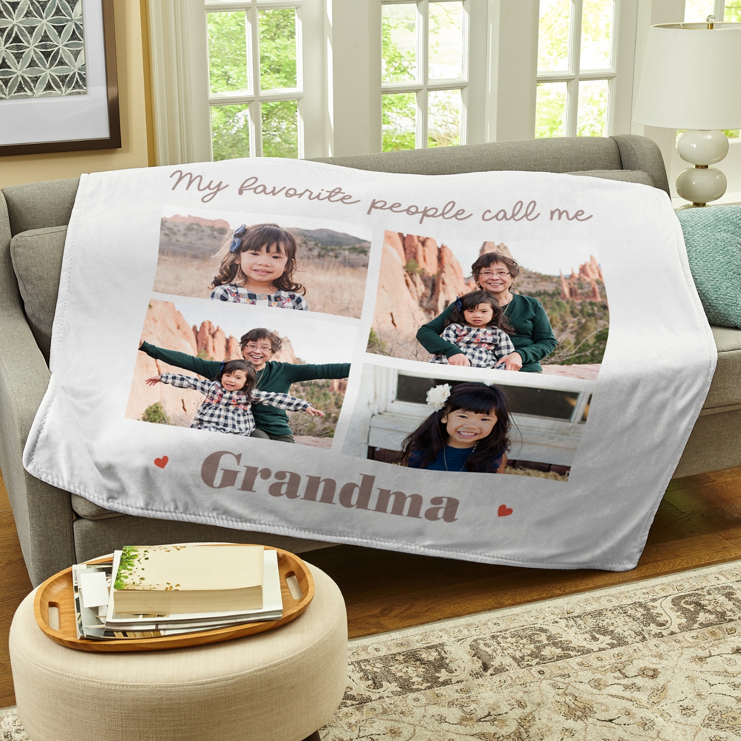 My Favorites Photo Plush Blanket