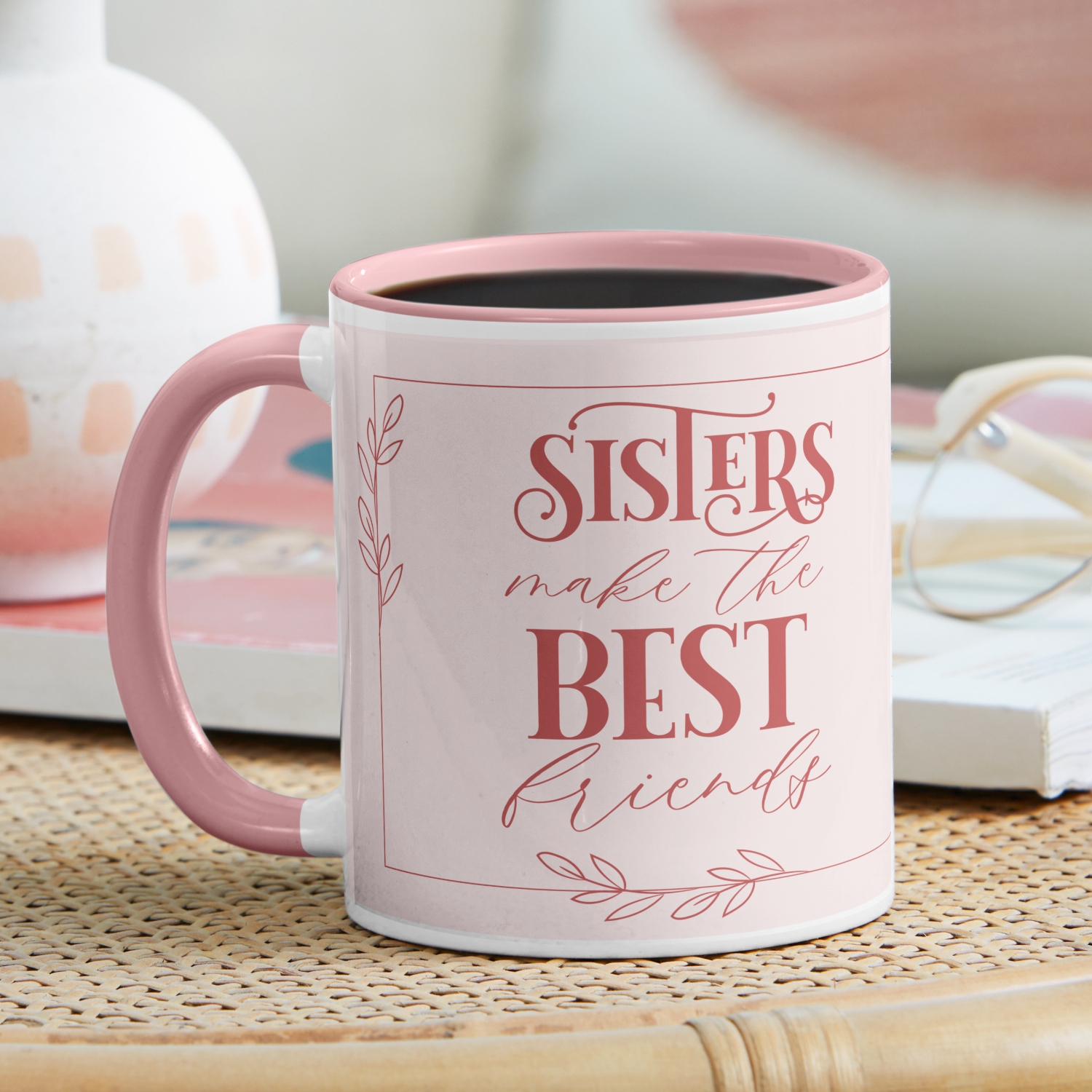 Sisters Make the Best Friends Photo Mug