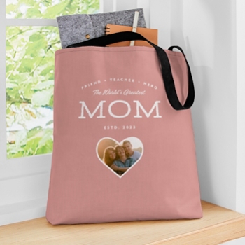 World's Greatest Heart Photo Tote Bag