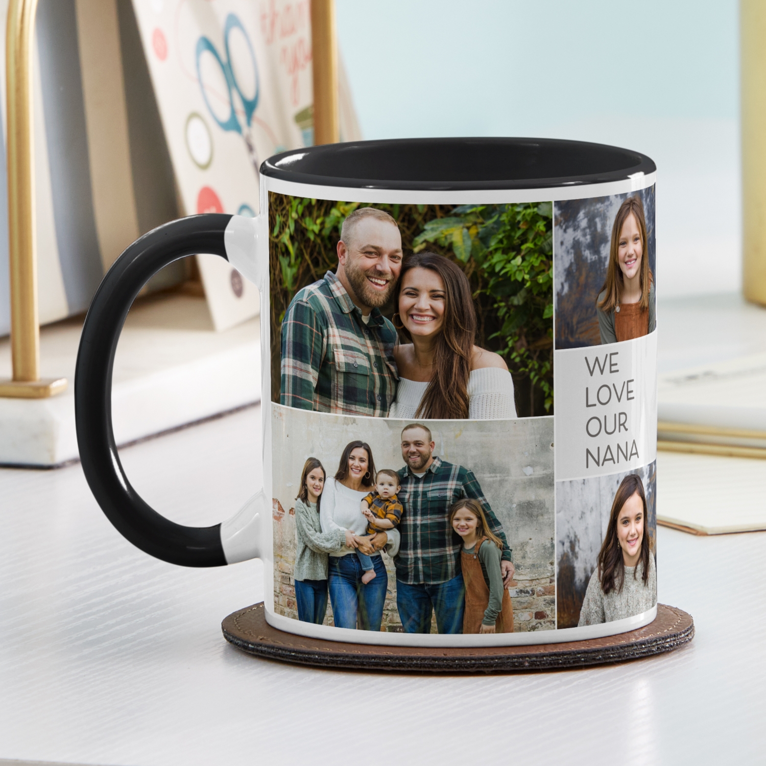 Favorite Pictures Photo Collage Mug