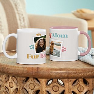 Dog Mom Photo Mug