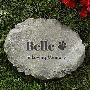 Forever Remembered Pet Memorial Garden Stone