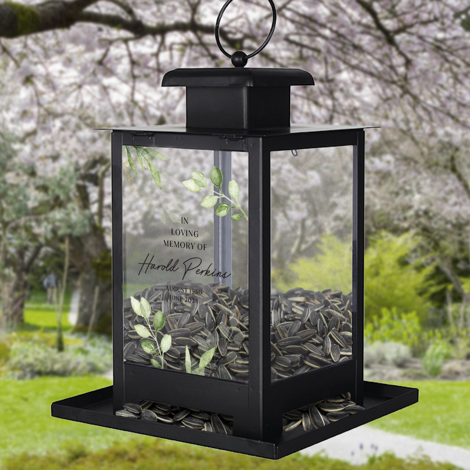 Evergreen Memorial Bird Feeder