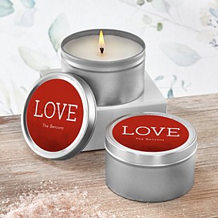 Love Family  Canister Candle