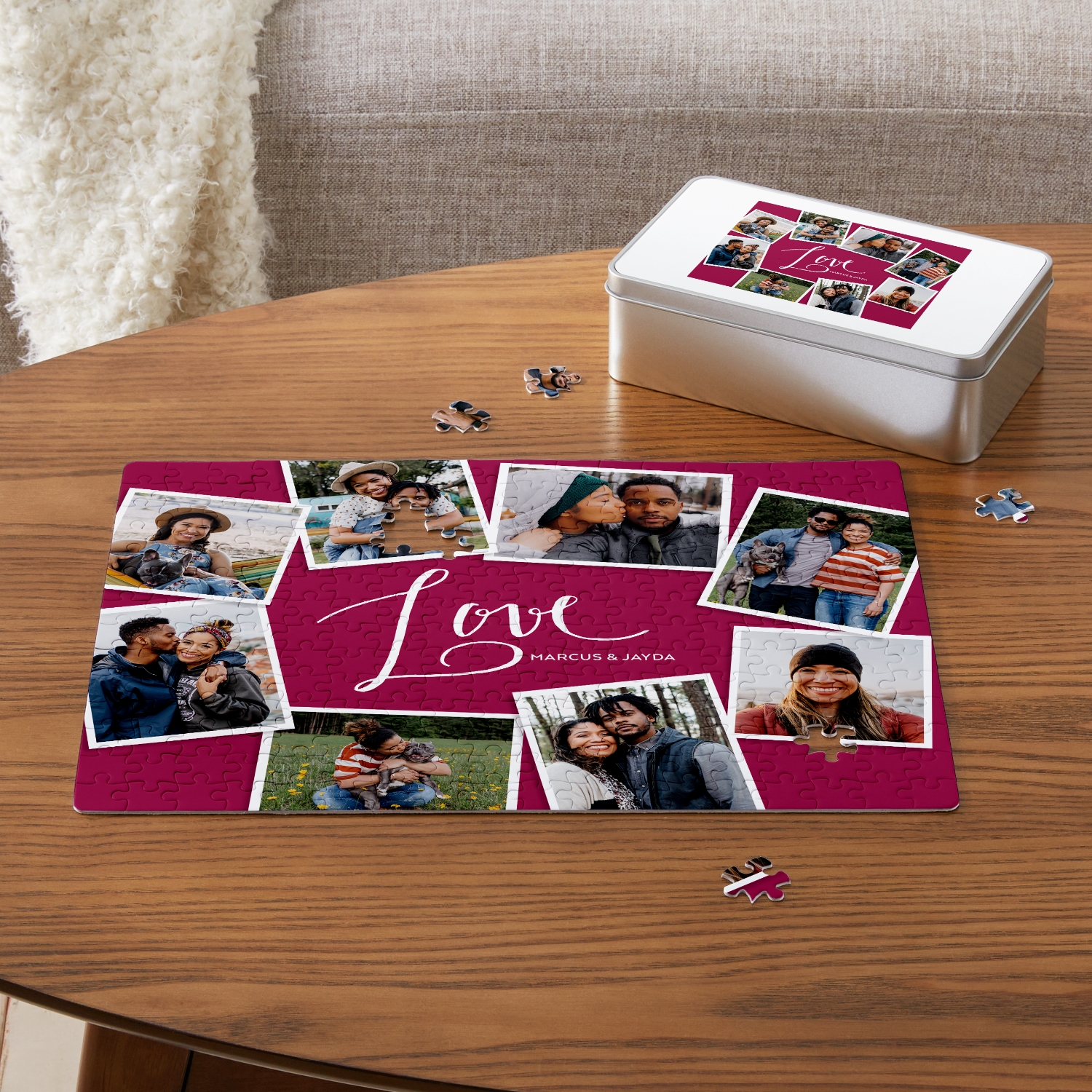 Love Multi Photo Puzzle