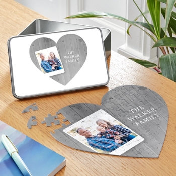 Snapshot Photo Heart Puzzle