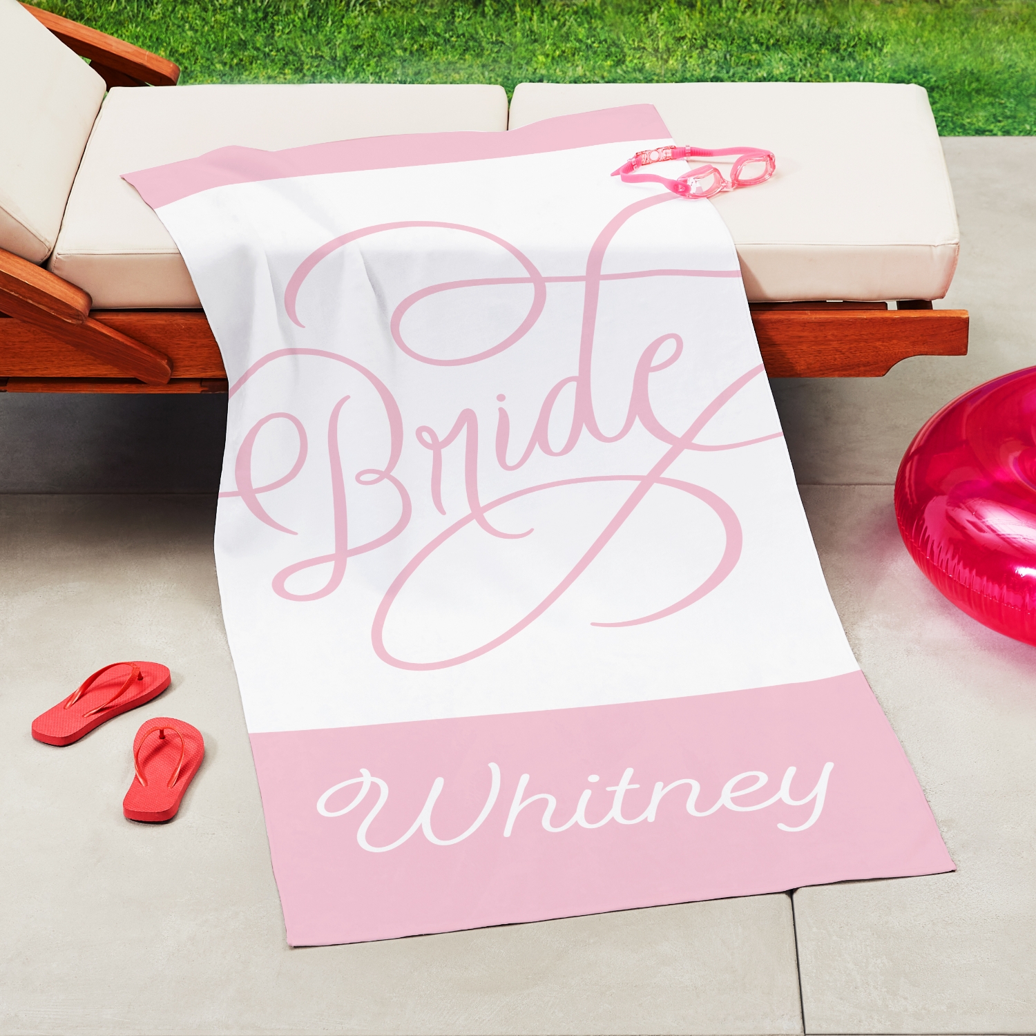 Bride Beach Towel