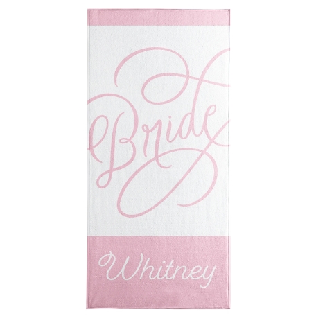 Bride Beach Towel-Small