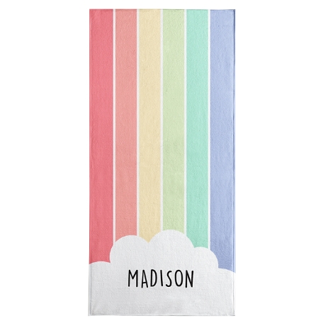Rainbow Day Beach Towel-Standard