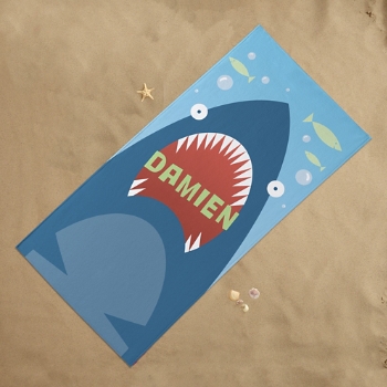 Shark Beach Towel