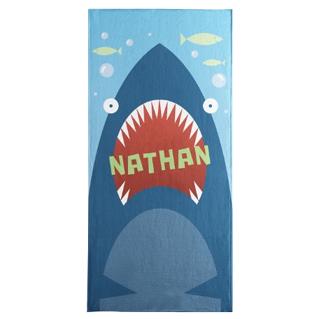 Shark Beach Towel-Standard