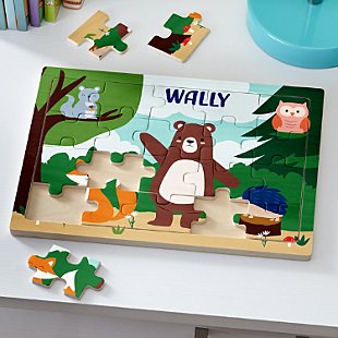 Forest Friends Wooden Puzzle