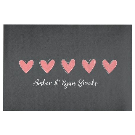 Hearts Doormat- 24x36