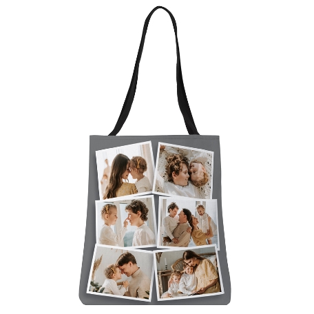 Snapshots Photo Tote - Gray